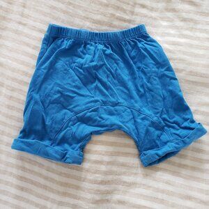 Bright blue toddler shorts